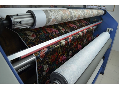 1800 mm Film Laminasyon ve Metraj Kumaş Kağıt Transfer Süblimasyon Baskı Makinesi - 3