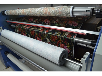 1800 mm Film Laminasyon ve Metraj Kumaş Kağıt Transfer Süblimasyon Baskı Makinesi - 5