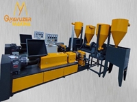 100-120 kg/Stunde Granulat-Extruder