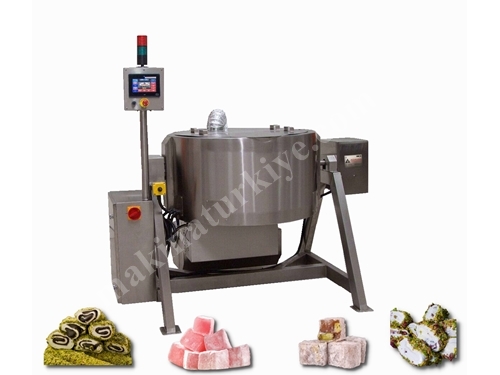 200 Kg Electric Turkish Delight Cooking Machine