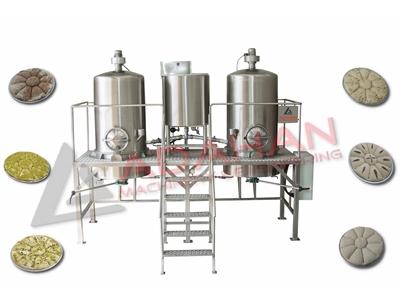 100 Kg Halva Waxing And Sugar Boiling Machine - 3