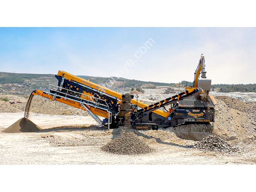 500-600 Ton / Saat Mobil Eleme Tesis
