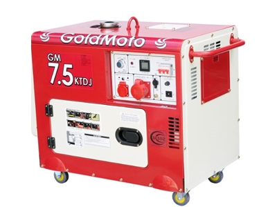 6.9 Kva Trifaze Marşlı Kabinli Dizel Jeneratörü - 1