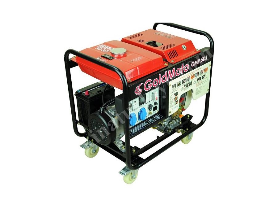 8,7 kVA Seilzug-Einzelphasen-Dieselgenerator