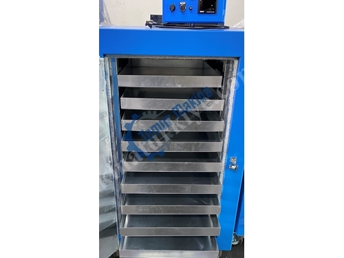10 Tray Plastic Raw Material Drying Oven by Temur Machinery