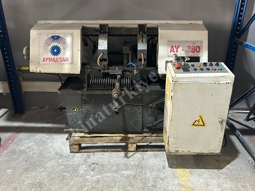 AY-280 Tam Otomatik Şerit Testere Tezgahı
