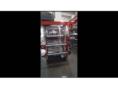 85 cm 2 Renk Stack Tipi Flexo Baskı Makinası - 0