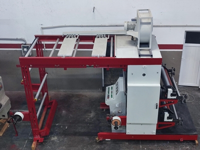 Tek Çift Yüz 2 Renk Stack Tip Flexo Baskı Makinası - 0