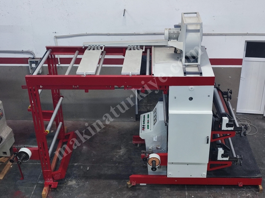 Tek Çift Yüz 2 Renk Stack Tip Flexo Baskı Makinası