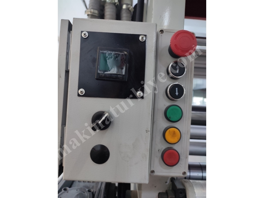 Tek Çift Yüz 2 Renk Stack Tip Flexo Baskı Makinası