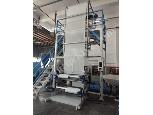 130 cm Plastik Poşet Film Üretim Bodinoz Makinası