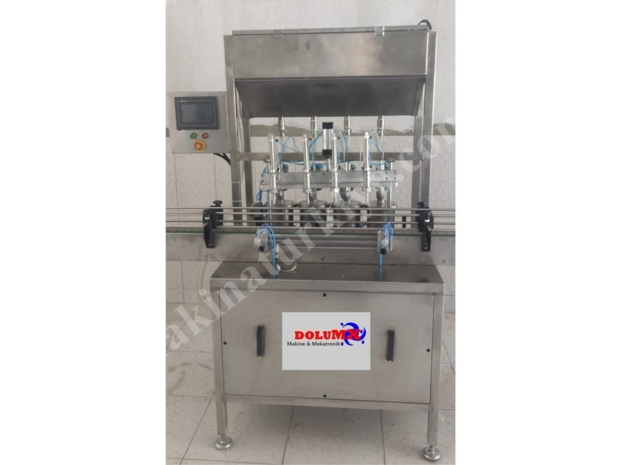 4 Lineare automatische Flüssigkeitsfüllmaschine