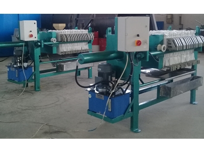 20 Platten Hydraulische motorisierte Lebensmittelfilterpresse - 5