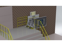 Гидравлический инвалидный лифт с платформой 1000x1300 мм - 0