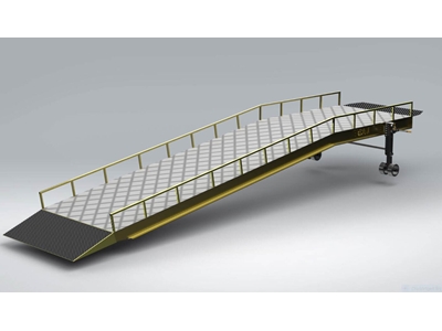 6 Ton (2300x2500 mm) Loading Ramp with Platform - 5