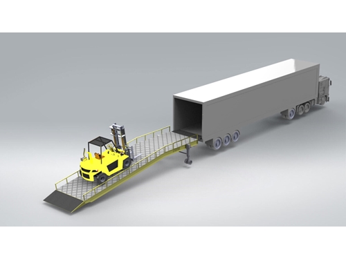 6 Ton (2300x2500 mm) Platformlu Yükleme Rampası