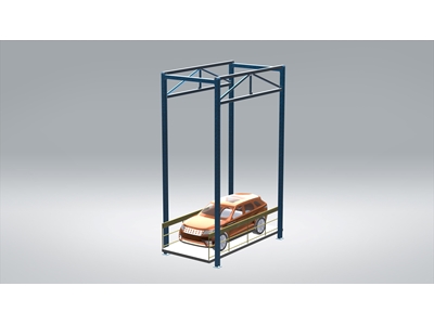 3 Ton (4 Kolonlu) Hidrolik Kat Arası Araç Asansörü - 5