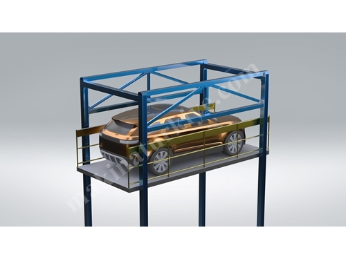 7 Ton (4-Column) Hydraulic Floor-to-Floor Vehicle Elevator