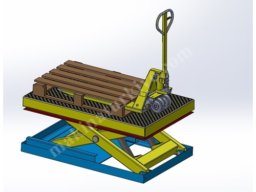 1000 Kg Scissor Hydraulic Loading Platform
