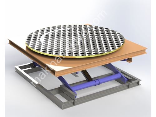 3000 Kg Scissor Hydraulic Loading Platform