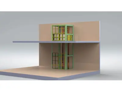 1 Ton (1300x1000 mm) Hydraulic Load Platform