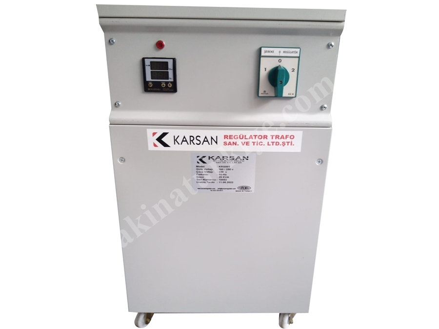 25 KVA Single Phase Voltage Regulator