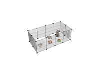 Small Animal Cat Dog Bird House Cage Play Park - 0
