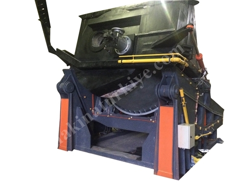 5000 Kg Doğalgazlı Cüruf Hurda Ergitme Fırın