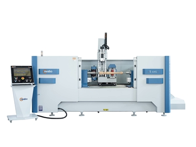 5 Eksen CNC Ahşap Torna Makinası - 3