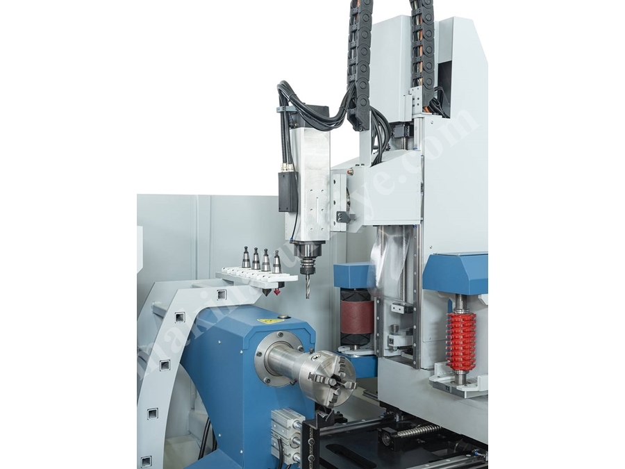 5 Eksen CNC Ahşap Torna Makinası
