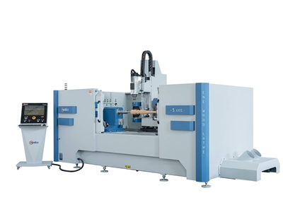5 Eksen CNC Ahşap Torna Makinası - 2