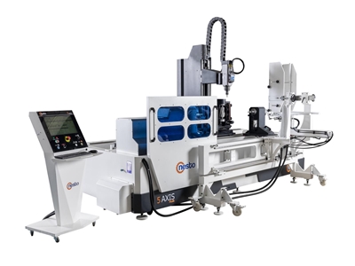 5 Axis Plus CNC Wood Lathe Machine - 0