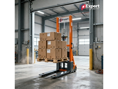1500 Kg Mobile Electric Manual Stacker - 0