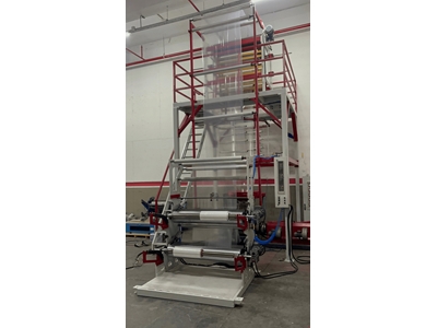 130 Cm Plastik Film Ekstrüder Makinası