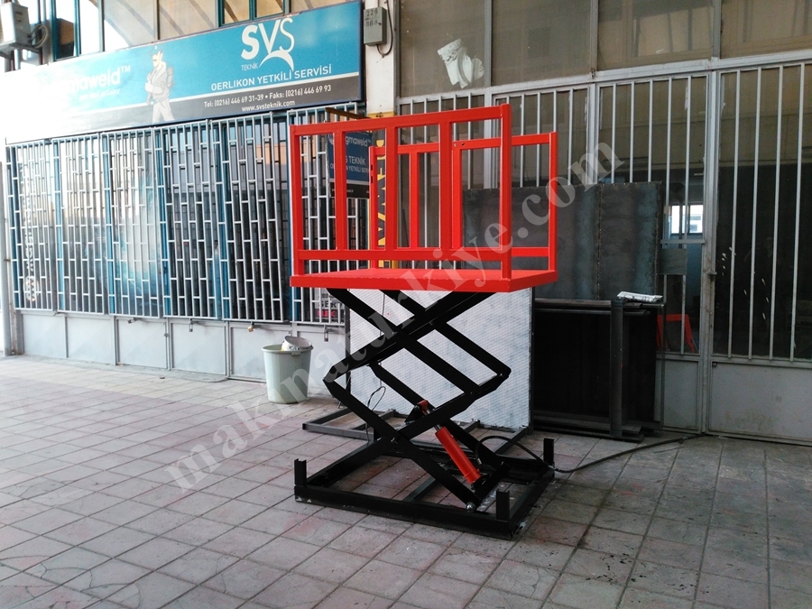 500-10.000 Kg Çok Makaslı Platform