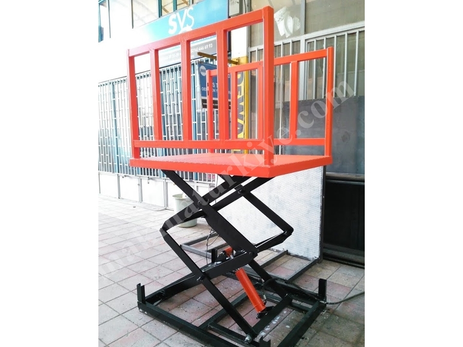 500-10.000 Kg Çok Makaslı Platform