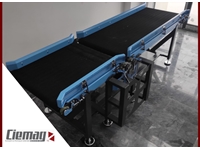 Super Grip Pvc Belt Flat Tip Tip Binding Machine Product Pusher Conveyor - 0