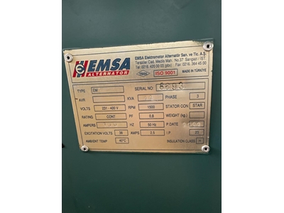 220 Kva Cabinless Diesel Generator - 3