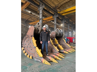 Schwerlasteimerherstellung für Bagger - 8