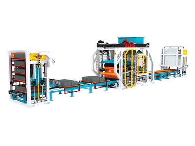 8 Adet / Tek Seferde 20X20x40 Cm Blok Briket Ve Bims Üretim Makinası - 1