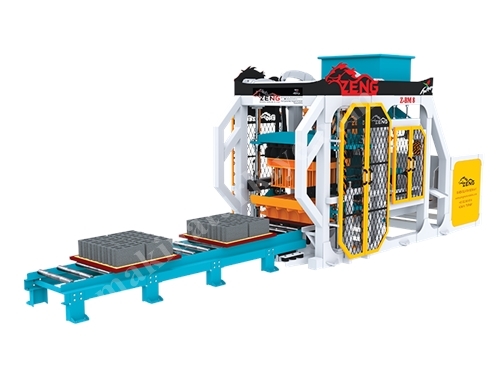 8 Stück / Einzelschuss 20x20x40 cm halbautomatische Blockziegel- und Bims-Produktionsmaschine