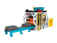 6 Stück / Einzelschuss 20x20x40 cm halbautomatische Blockziegel- und Bims-Produktionsmaschine