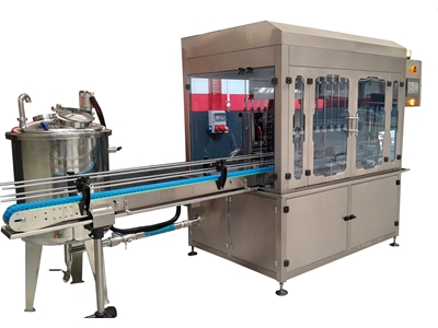 2-12 Adet Nozul 500-7000ml Flowmetreli Sıvı Dolum Makinası - 1