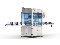 2-12 Düse 500-5000 ml Flaschenvolumetrische Flüssigkeitsfüllmaschine