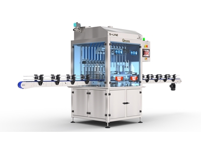 2-12 Nozzle 500-5000 ml Bottle Volumetric Liquid Filling Machine