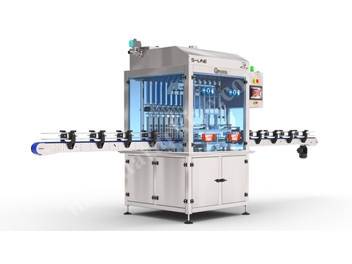 2-12 Düse 500-5000 ml Flaschenvolumetrische Flüssigkeitsfüllmaschine