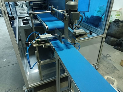 Machine de découpe de serviettes à système pneumatique 10 pièces - 2