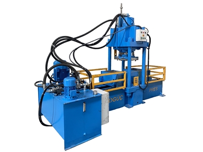 Column Type Raw Rubber Press Machine - 0