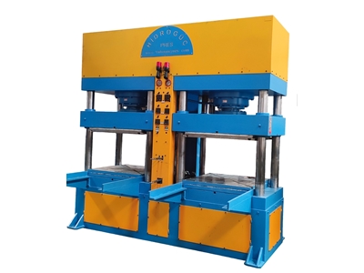 Column Type Double Station Rubber Press Machine - 0