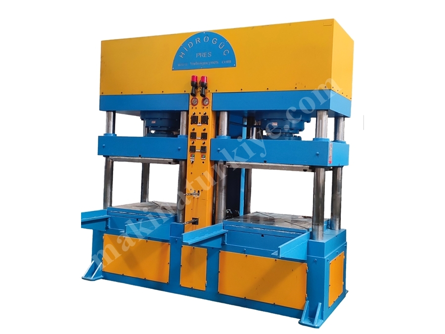 Column Type Double Station Rubber Press Machine